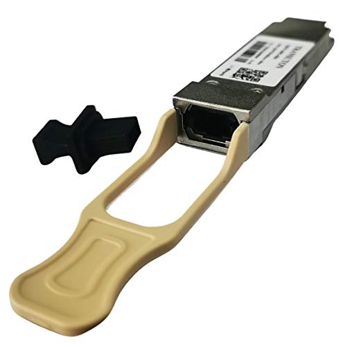100G Gigabit QSFP28 Ethernet-Transceiver, 100GBASE-SR4 Multi-Mode-Glasfaser-Modul für Dell QSFP28-100G-SR4 100Gb/s, 850nm, 100m, MTP/MPO, DDM von TRANSUTON