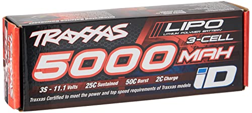 Traxxas Modellbau-Akkupack (LiPo) 11.1 V 5000 mAh Zellen-Zahl: 3 25 C Box Hardcase Traxxas iD von TRAXXAS