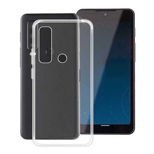 TREBAM Hülle für Cat S75 (6.6 Zoll) Stoßfest Anti-Kratzer Transparent Handyhülle Case, Ultradünne Flexible Silikon TPU Bumper Schutzhülle Cover für Cat S75 - Clear von TREBAM