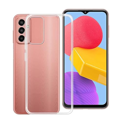 TREBAM Hülle für Samsung Galaxy F13 (6.6 Zoll) Stoßfest Anti-Kratzer Transparent Handyhülle Case, Ultradünne Flexible Silikon TPU Bumper Schutzhülle Cover für Samsung Galaxy F13 - Clear von TREBAM