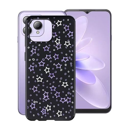 TREBAM Schwarz Stoßfest Hülle für Cubot P80 (6.58 Zoll), Ultradünne Anti-Kratzen Handyhülle Cover Weiches Silikon Schutzhülle Tasche für Cubot P80 - XT35 von TREBAM
