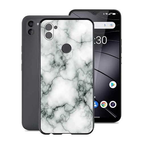 TREBAM TPU Bumper Schwarz Schutzhülle Hülle für Gigaset GS5 Lite (6.30 Zoll), Ultradünne Anti-Kratzen Stoßfest Weiches Silikon Handyhülle Cover für Gigaset GS5 Lite - WM73 von TREBAM