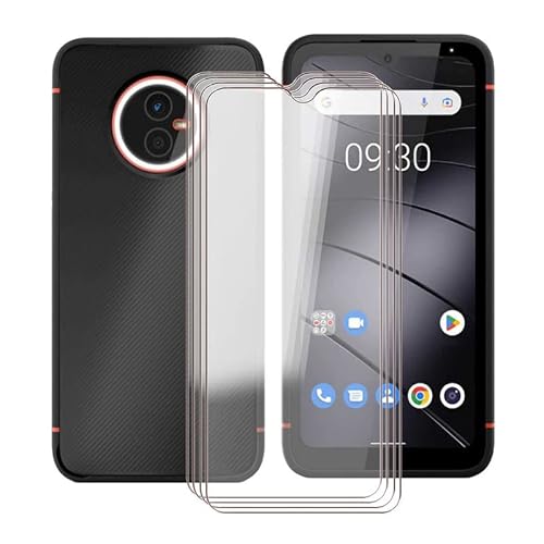 TREBAM für Gigaset GX4 Schutzfolie (6.10 Zoll), [4 Stück] Original Design Ultradünne klare Displayschutzfolie, Keine Blasen Kratzfest Gehärtetem Glasfolie für Gigaset GX4 von TREBAM
