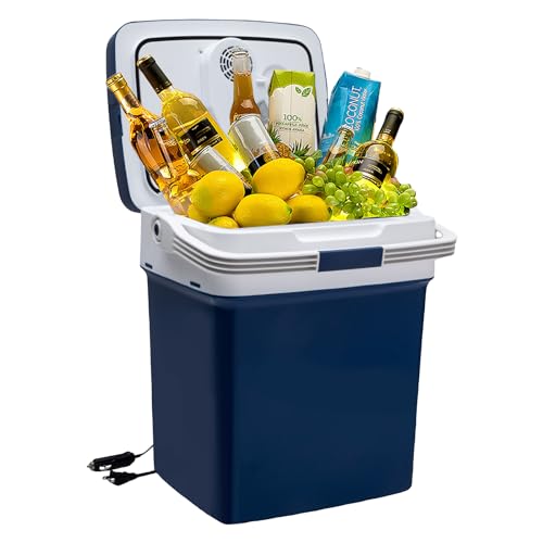 TREFAN - Elektrischer Kühler 31QT/29L, 12V Kühler für Thermoelektrische tragbare Eisfreie Kühler, Autokühler, Autokühler, elektrische Kühler für von TREFAN