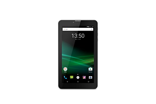 TREKSTOR SURFTAB BREEZE 7.0 QUAD LTE, 17,78 cm (7 Zoll Tablet-PC), HD-Display (IPS, touch), MT8735M Prozessor, 1 GB RAM, 16 GB Speicher, LTE, 3G, WiFi, Android 7.0 (Nougat), schwarz von TREKSTOR