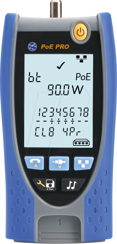 ID POE PRO BT - Kabeltester PoE Pro BT, für PoE-Netzwerke von TREND NETWORKS