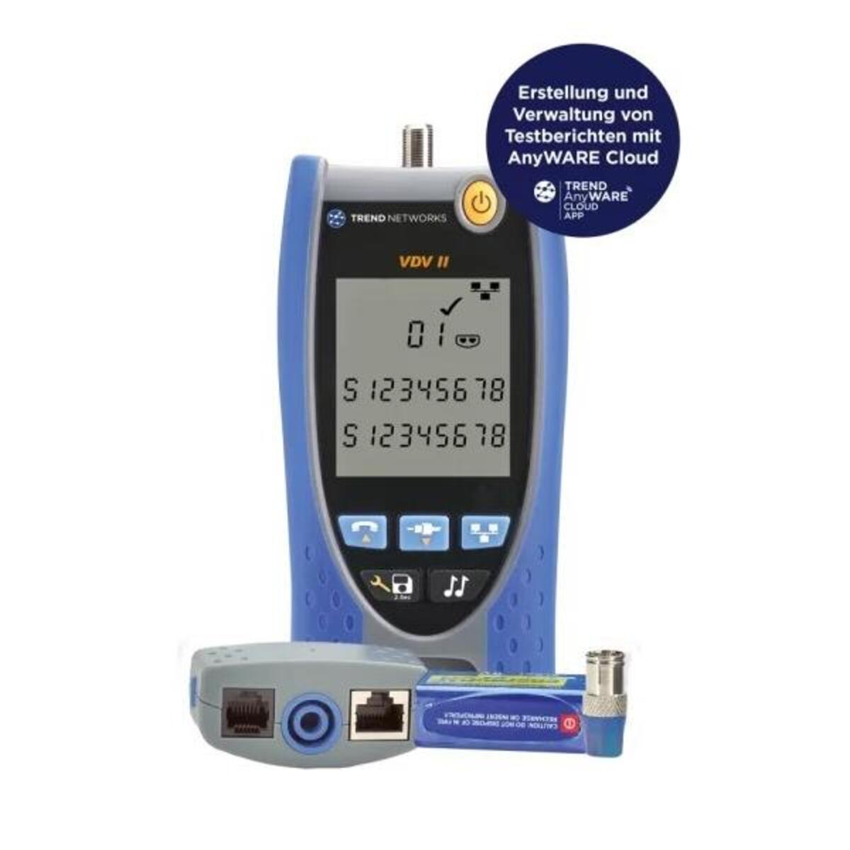 TREND Networks Verdrahtungstester VDV II BT R158007 TREND Networks Verdrahtungstester VDV II BT R158007 von TREND Networks