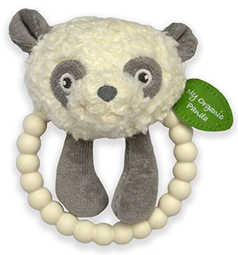 TRENDENZ My Teddy - Silicone Rattle - Panda (28-MOPR) von TRENDENZ