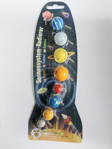 TRENDHAUS 959256 SPACE ADVENTURE Sonnensystem-Radierer 8er-Set - Planeten-Radiergummi für Kinder – Spielerische Weltraum-Lernhilfe TRENDHAUS 959256 SPACE ADVENTURE Sonnensystem-Radierer 8er-Set - Planeten-Radiergummi für Kinder – Spielerische Weltraum-Lernhilfe von TRENDHAUS