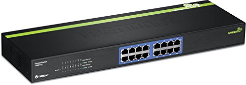 TRENDNET TEG-S16G 16X Gigabit Greennet Switch (Rack-Mount) – (Enterprise Computing > Switches & Hubs) von TRENDnet