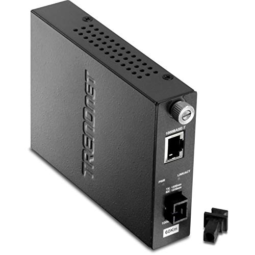 TRENDnet Intelligent 1000Base-LX, 1000Base-T Medienkonverter (bis zu 60 km) von TRENDnet
