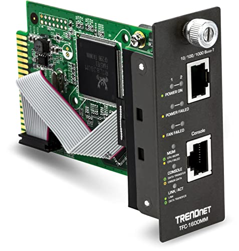 TRENDnet SNMP Verwaltungsmodul For TFC-1600, TFC-1600MM von TRENDnet