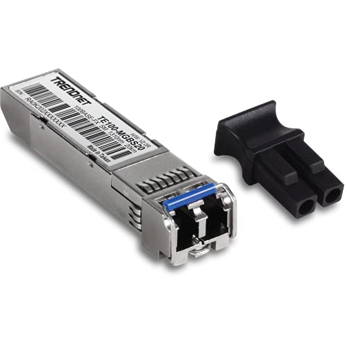 TRENDnet TE100-MGBS20 100Base-FX SFP Single-Mode LC Modul, Bis zu 20km von TRENDnet