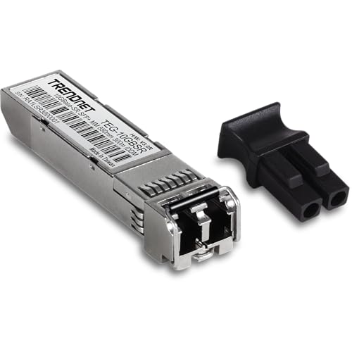 TRENDnet TEG-10GBSR 10G-SR SFP+ Modul, Multi-Mode, LC Transceiver Modul, Bis zu 550 m von TRENDnet