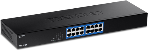 TRENDnet TEG S17 - Switch - 16 x 10/100/1000 - an Rack montierbar von TRENDnet