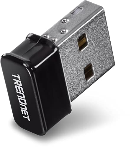 TRENDnet TEW-808UBM Micro AC1200 Wireless USB Adapter, MU-MIMO, Dual Band unterstützt 2.4GHz/5GHz, unterstützt Windows/Mac von TRENDnet
