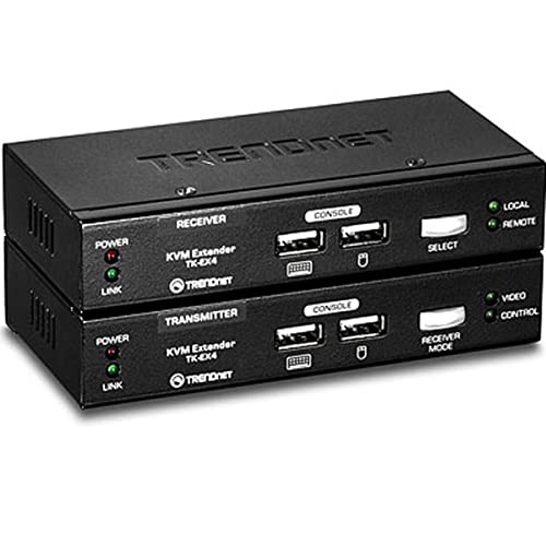 TRENDnet - TK EX4 - KVM-Erweiterungsset - Schwarz von TRENDnet