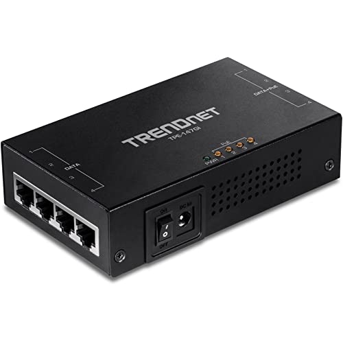 TRENDnet TPE-147GI 65W 4-Port Gigabit PoE+ Injector von TRENDnet