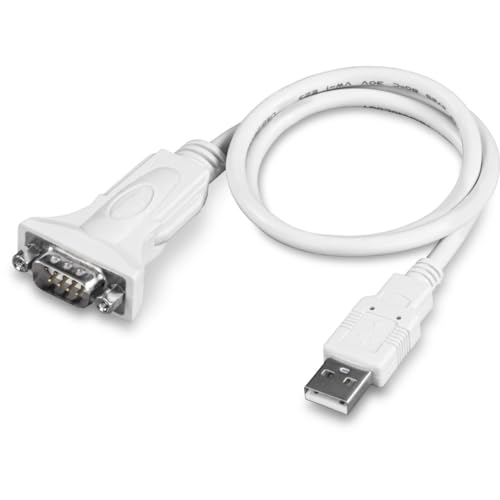 TRENDnet TU-S9 USB zu Seriell Konverter, USB 1.1 auf RS-232 Male (9-pin) DB9 Seriell Kabel, Prolific Chipset, Windows 10/8.1/8/7, Mac OS X 10.6 und später, 60cm von TRENDnet