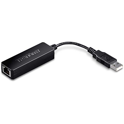 TRENDnet TU2-ET100 Kabelgebundener USB 2.0 auf 10/100 Fast Ethernet LAN-Netzwerkadapter für MacBook, ChromeBook, Windows 8.1 und früher, Linux und bestimmte Android-Tablets TRENDnet TU2-ET100 Kabelgebundener USB 2.0 auf 10/100 Fast Ethernet LAN-Netzwerkadapter für MacBook, ChromeBook, Windows 8.1 und früher, Linux und bestimmte Android-Tablets von TRENDnet