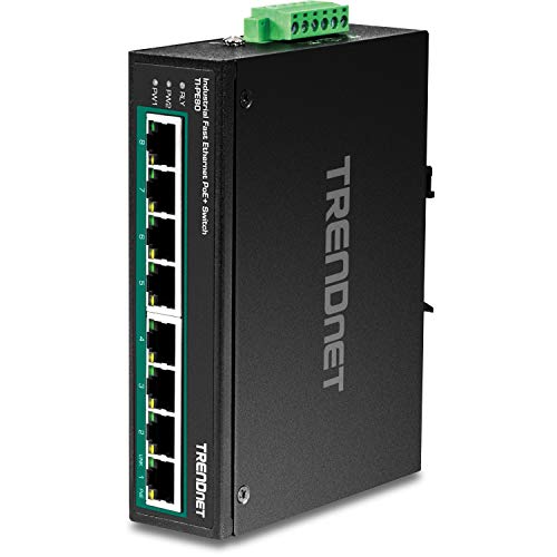TrendNet TI-PE80 Industrial Ethernet Switch 10 / 100MBit/s von TRENDnet