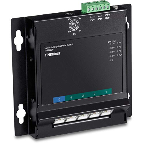 TrendNet TI-PG50F Industrial Ethernet Switch 10 / 100 / 1000MBit/s von TRENDnet