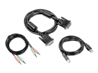 Trendnet TK-CD06, 1,8 m, USB, USB, DVI-I, Schwarz, 360 g von TRENDnet