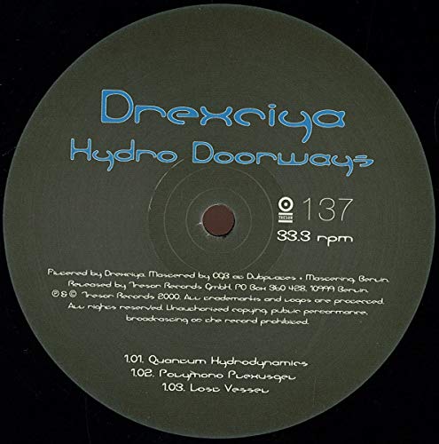 Hydro Doorways [Vinyl Maxi-Single] von TRESOR