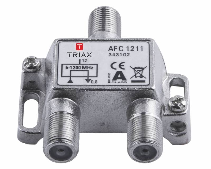 TRIAX 1fach Abzweiger AFC 1211 1,2 GHz 12dB 343102 von TRIAX GmbH