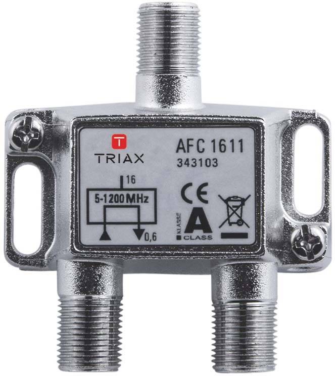 TRIAX 1fach Abzweiger AFC 1611 1,2 GHz 16dB 343103 von TRIAX GmbH