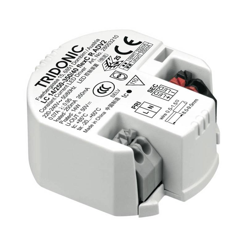 TRIDONIC LED-Treiber LC 14W 250-350mA flexC R ADV2 von TRIDONIC