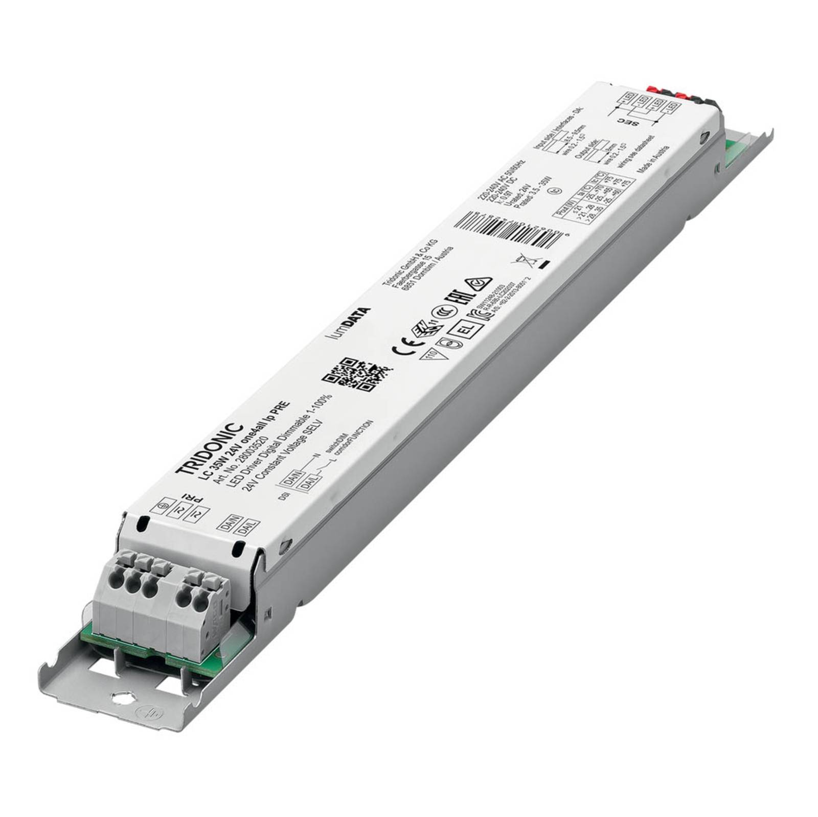 TRIDONIC LED-Treiber LC 35W 24V one4all lp PRE dim TRIDONIC LED-Treiber LC 35W 24V one4all lp PRE dim von TRIDONIC