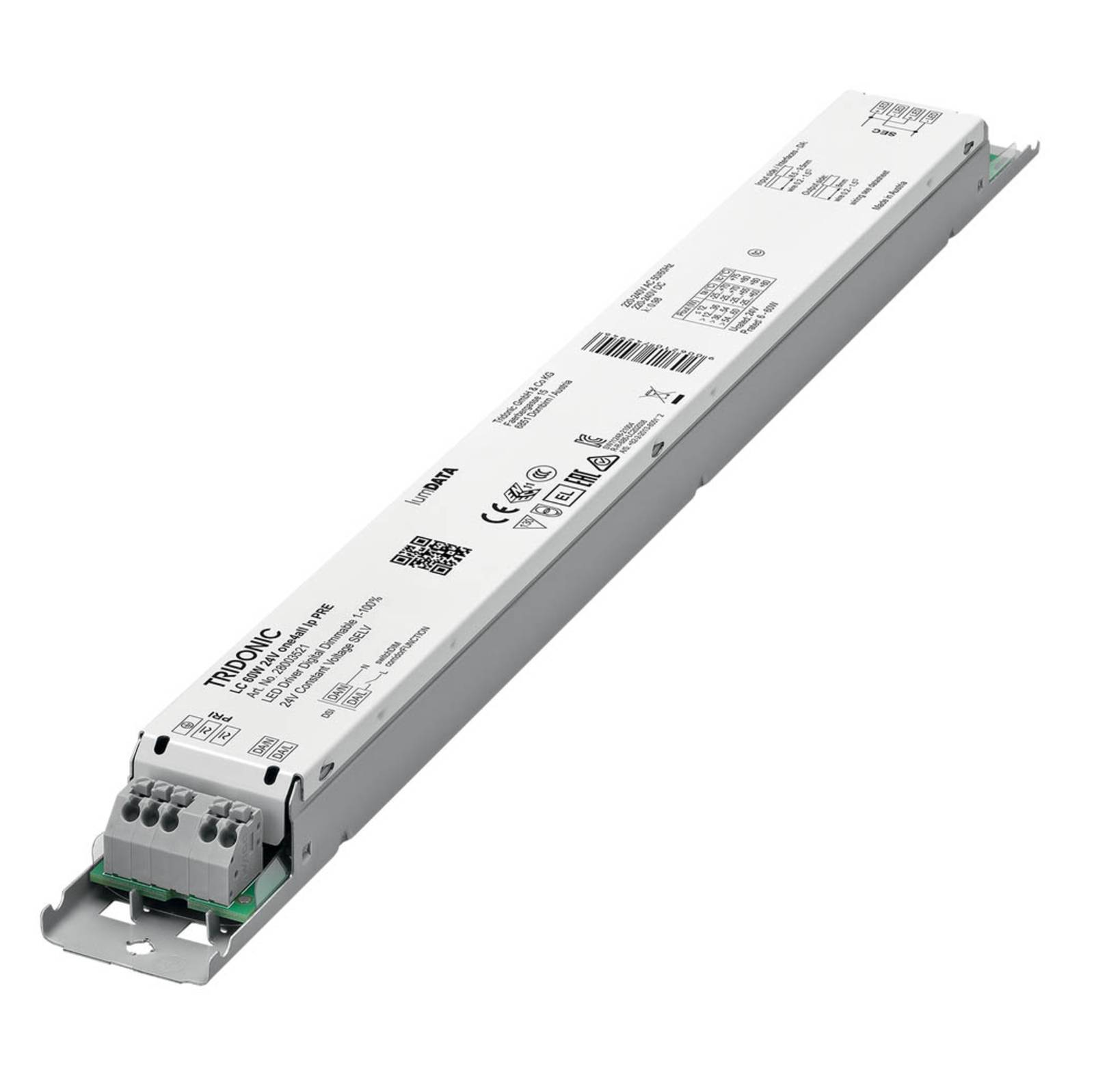 TRIDONIC LED-Treiber LC 60W 24V one4all lp PRE dim TRIDONIC LED-Treiber LC 60W 24V one4all lp PRE dim von TRIDONIC
