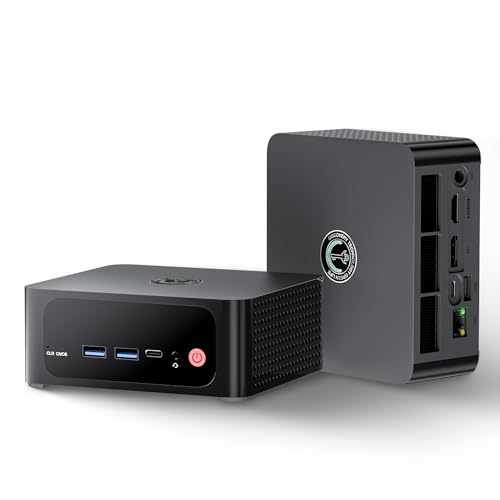 TRIGKEY Mini-PC S6 Pro AMD Ryzen 7 7735HS (bis zu 4,75 GHz, 8C/16T) Mikro-PC, 32 GB DDR5 RAM + 500 GB ROM SSD PCIe 4.0 Mini-Desktop-Gaming-PC│HDMI│DP│Typ-C│WiFi 6│BT5.2 │USB 4.0│LAN 2,5G von TRIGKEY