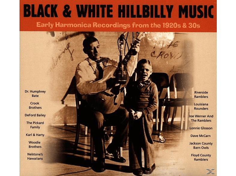 VARIOUS - Black And White Hillbilly Music (CD) von TRIKONT