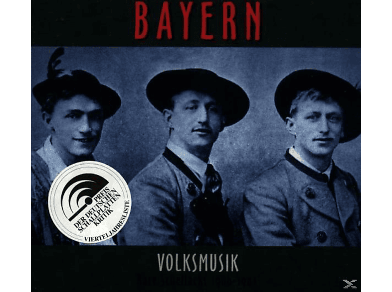 VARIOUS - Rare Schellacks-Bayern-Volksmusik 1906-1941 (CD) von TRIKONT