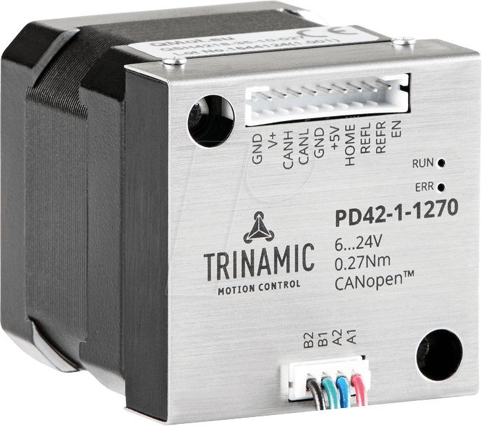 PD42-1-1270-CAN - Hybridschrittmotor NEMA 17, 1,4 A, 2 … 6 V DC von TRINAMIC