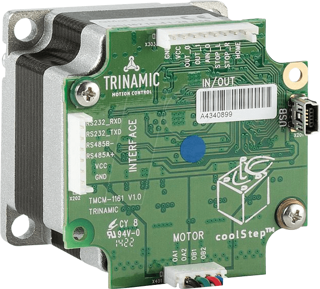 PD57-1-1161 - Hybridschrittmotor NEMA 23, 2,8 A, 10 … 30 V DC von TRINAMIC