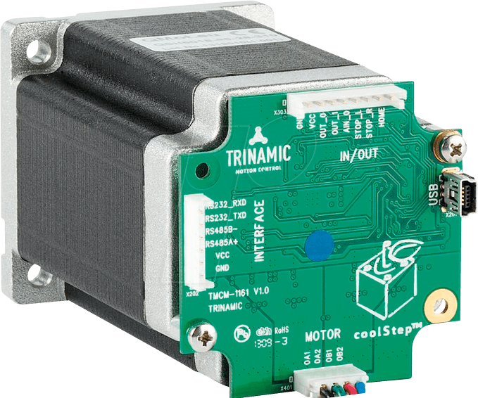 PD60-4-1161 - Hybridschrittmotor NEMA 24, 2,8 A, 10 … 30 V DC von TRINAMIC