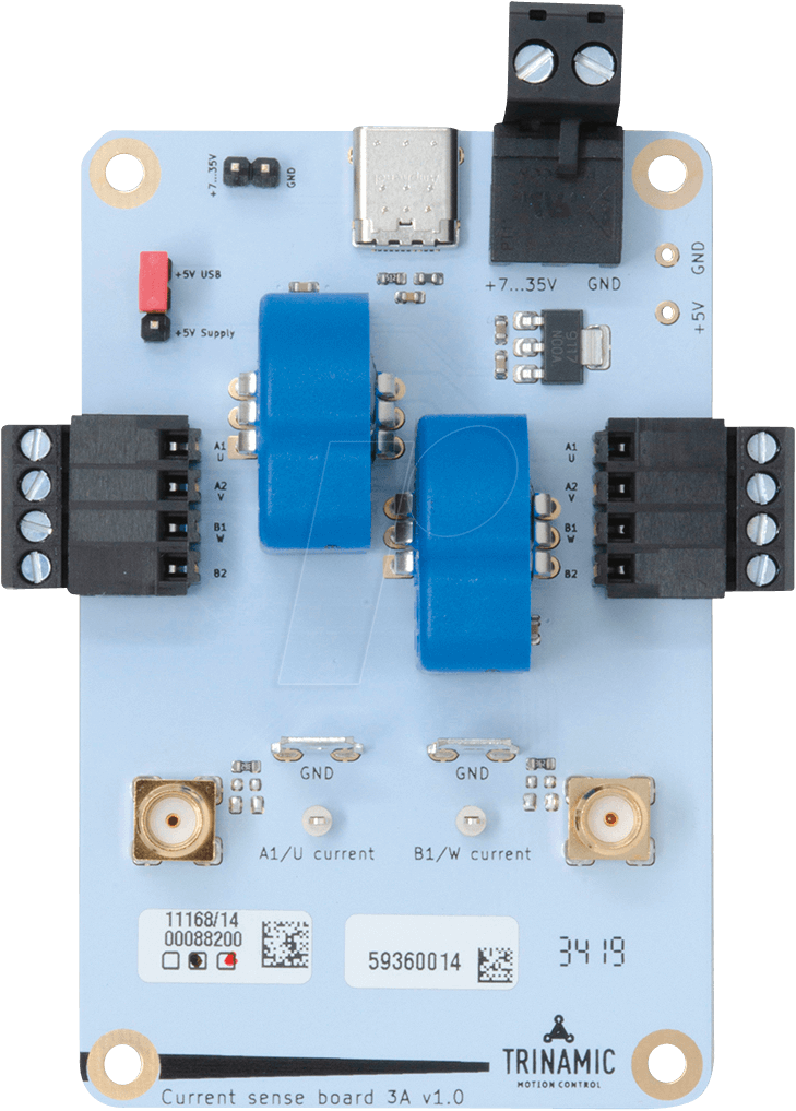 TMCM-0013-3A - Board zur Phasenstrommessung, 3A, 7…35V von TRINAMIC