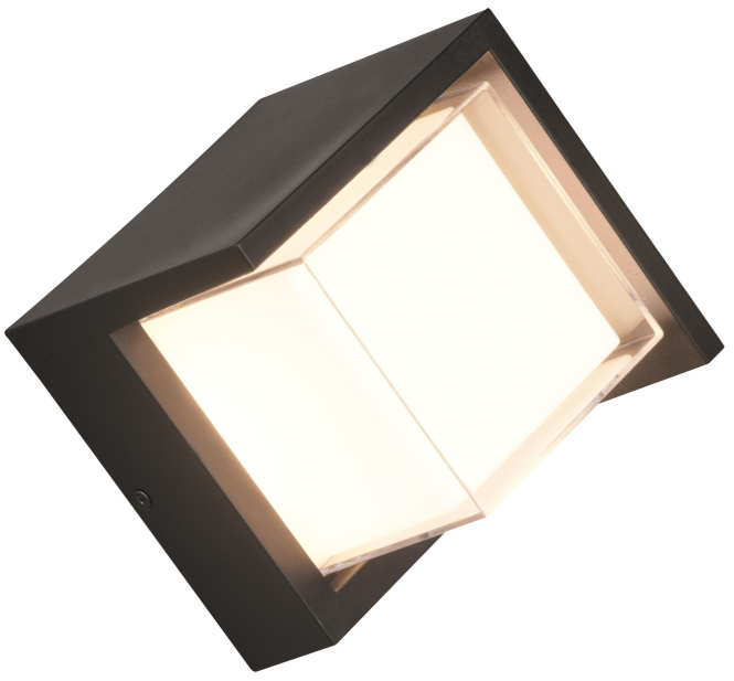TRIO Wand/Fassadenleuchte PUNO R27026132 8W 800lm 3000K IP54 eckig 150x150mm TRIO Wand/Fassadenleuchte PUNO R27026132 8W 800lm 3000K IP54 eckig 150x150mm von TRIO Leuchten GmbH