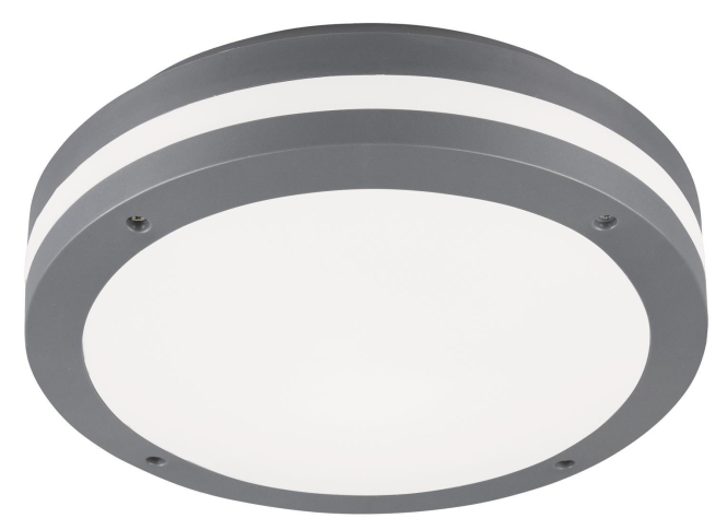 TRIO Wand-/Deckenl. PIAVE IP54 676960142 12W 1000lm 3000K m.BWM 300x90 anthrazit von TRIO Leuchten GmbH