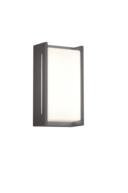 TRIO Wandleuchte INDUS IP54 227360142 LED 9W 3000K 850Lm anthrazit 12x23cm TRIO Wandleuchte INDUS IP54 227360142 LED 9W 3000K 850Lm anthrazit 12x23cm von TRIO Leuchten GmbH