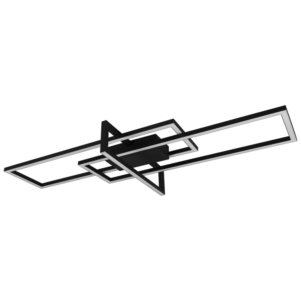 LED Deckenleuchte, schwarz matt, Switch Dimmer, L 100 cm LED Deckenleuchte, schwarz matt, Switch Dimmer, L 100 cm von TRIO