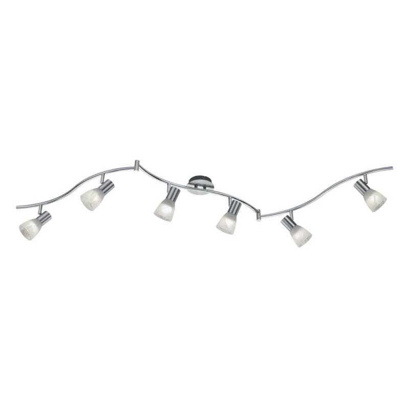 Schicker 36 Watt LED Strahler in Nickel matt von TRIO