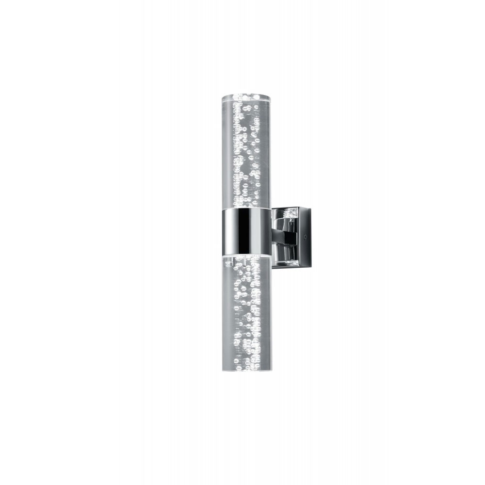 Vornehme 6,4 Watt LED Wandleuchte in Chrom Vornehme 6,4 Watt LED Wandleuchte in Chrom von TRIO