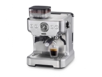 Trisa Barista Plus, Espressomaschine, 2,7 l, Kaffeebohnen, Eingebautes Mahlwerk, 2300 W, Schwarz, Silber von TRISA
