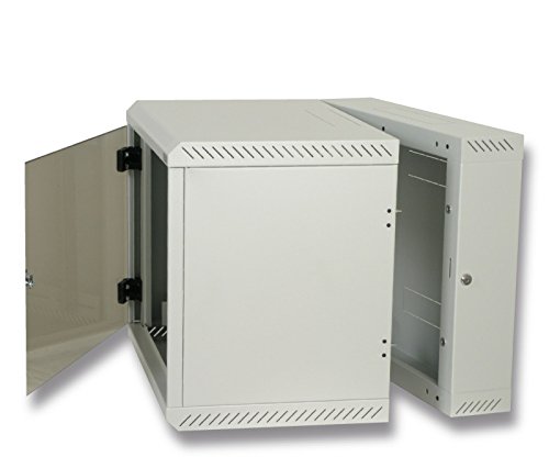 TRITON RBA-15-AD5-CAX-A1 48,26 cm (19 Zoll) Wandverteiler RBA, zweiteilig, 15 HE schwarz von Triton
