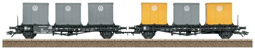 TRIX H0 24161 H0 Behälter-Transportwagen-Paar Laabs der DB TRIX H0 24161 H0 Behälter-Transportwagen-Paar Laabs der DB von TRIX H0