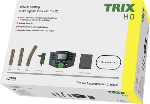 TRIX H0 T21000 H0 Start-Set Digitaler Einstieg TRIX H0 T21000 H0 Start-Set Digitaler Einstieg von TRIX H0